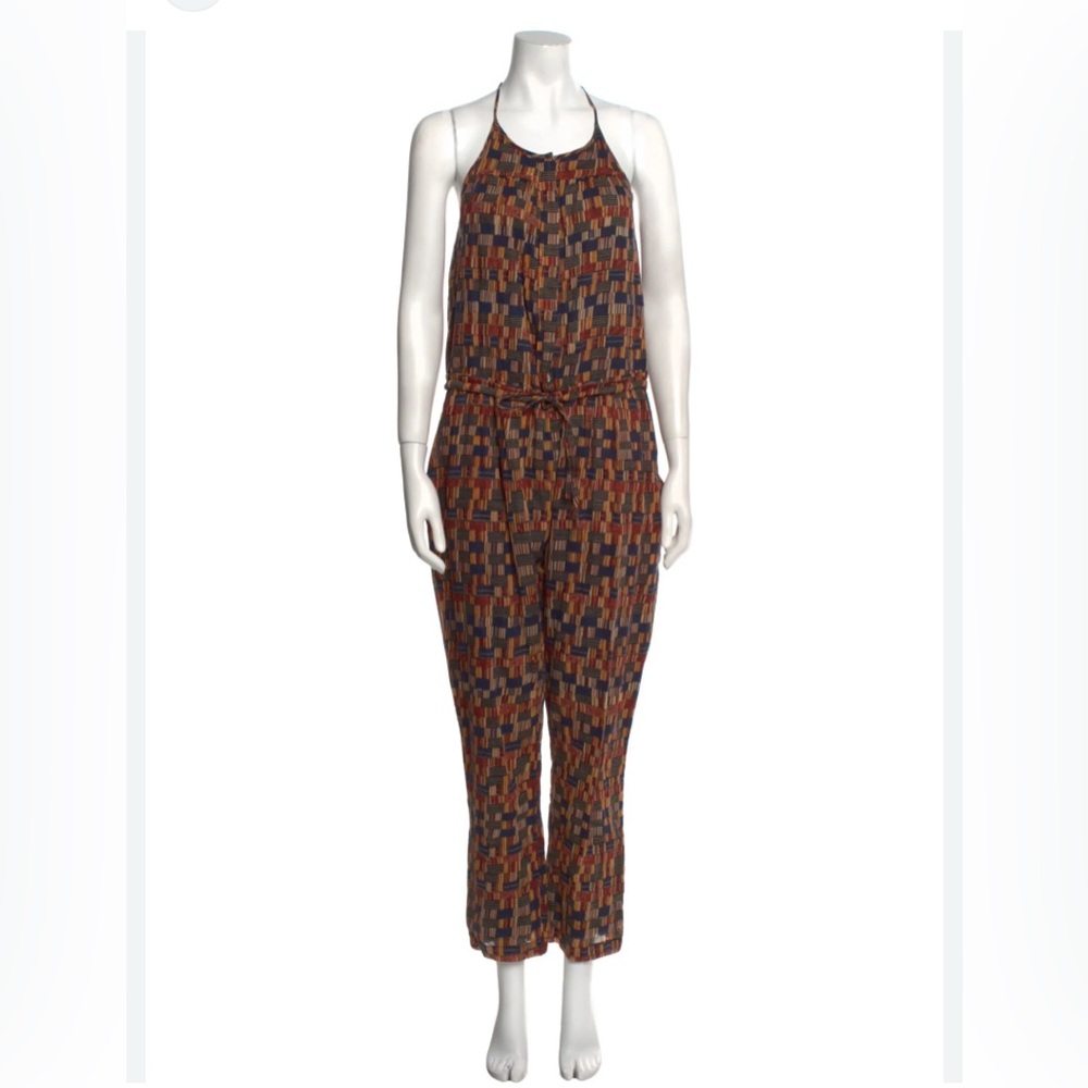 Multicolor Patterned Jumpsuit